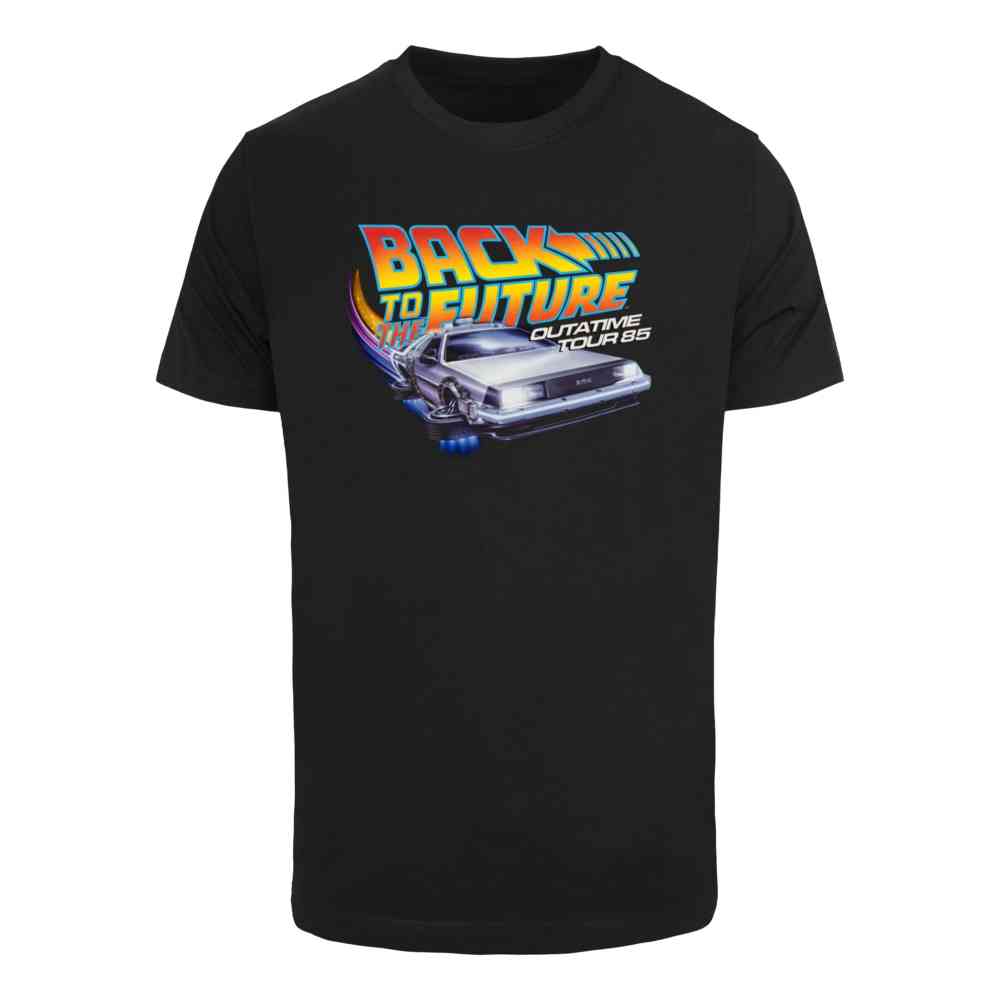 Merchcode Back To The Future - Outatime 85 Tshirt Homme - Noir